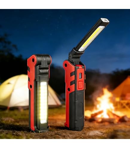 Amazon.co.jp: KTC 京都機械工具 充電式LED折りたたみライト 800mm